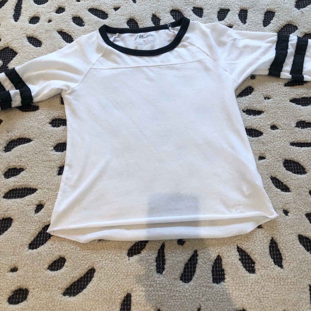 White Maddie Style T-shirt